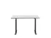 Elektrisch ihv bureau,HxBxD 700-1200x1200x800mm,blad grijs
