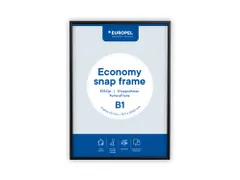 Europel Kliklijst Economy B1 25 mm Zwart