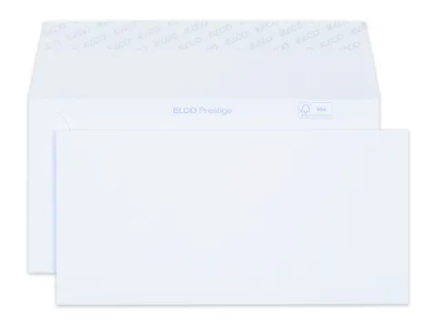 envelop Prestige C5/6 FSC 120 gram wit 25 stuks