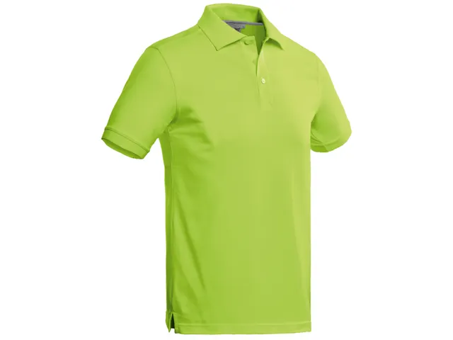 Polo manche courte Santino Mojo vert citron Taille S