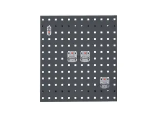 Geperforeerde Plaat Staalplaat Hxb 450x500mm Ral 7015 Leigrijs - 2