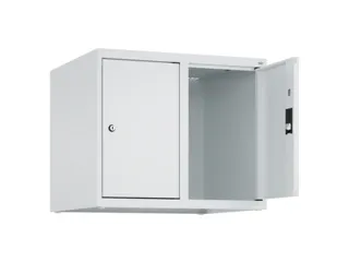 opzetkast,v. locker,2vak.,vak B 300mm,HxBxD 500x600x500mm,vleugeldeur - 2