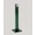 Staande Asbakzuil 2 liter H 1005mm Rechthoekig Ral6005 Zilverkleurig