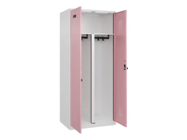PBM-locker,HxBxD 1850x800x500mm,2vak,vak B 400mm,draaigrendel