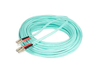 Multimode Glasvezel Kabel 25 Meter LC/UPC OM4 Fiber Cable LSZH Cord - 1
