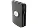 Pasjeshouder Clicksafe RFID nappaleer ZW/ZW 6 pasjes met opbergvak voo