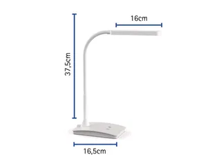 Bureaulamp MAUL Pearly LED voet dimbaar colour vario Wit - 8