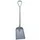 Hygiene 5625-88 schop D-greep grijs steel 104cm blad 33x27cm