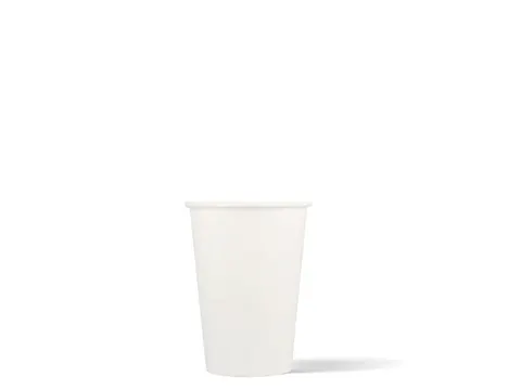 Premium Koffiebeker Karton 180ml Wit 100 stuks