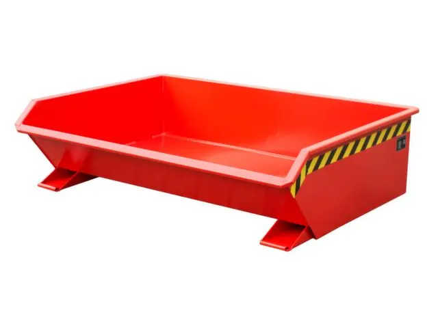 mini-kiepbak,HxLxB 450x1385x1680mm,0,61m³,draagverm. 1000kg,RAL3000