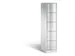 armoire multicases,corps RAL7035,face avant RAL7035