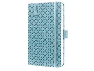 Weekagenda Flair A6 2026 (NL/FR/EN/DU) Sky Blue Hardcover - 1