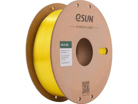 eSUN 3D printer Filament ePLA-Silk 1,75mm Geel 1kg