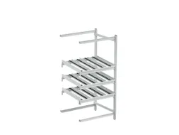 ESD-Kanban-stelling,aanbouwveld aan de zijkant,HxBxD 1860x933x805mm