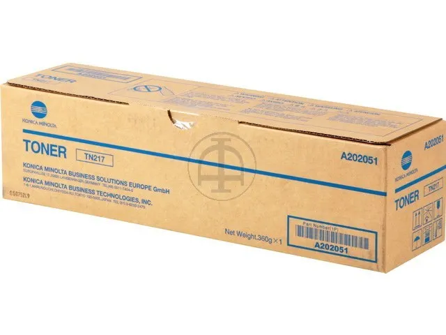 A202051 KONICA TN217K Bizhub toner black