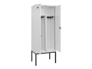 PBM-locker,HxBxD 2120x800x500mm,2vak,vak B 400mm,draaigrendel - 1