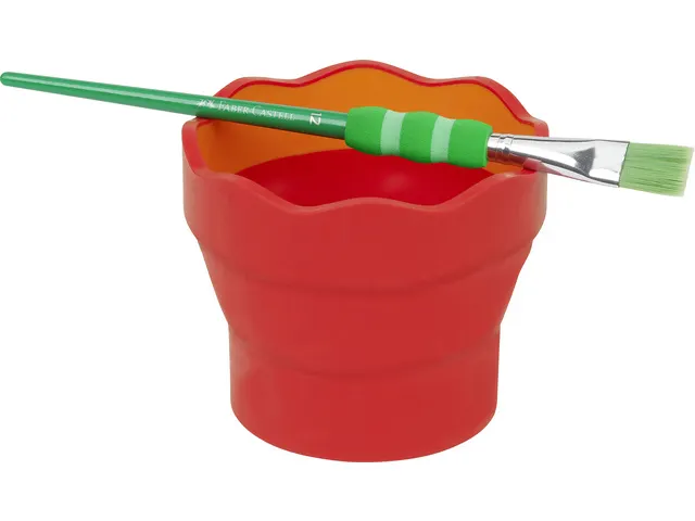 Watercup Faber-Castell Clic & Go roze / oranje