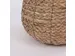 Panier plante Mica Jonc de mer Avalon rond marron clair 26x26cm