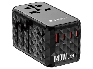 Verbatim 32125 GaN III universele travel adapter UTA-10 - 1