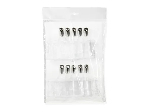 Veiligheidspashouder met clip voor 1 pas 85x54mm