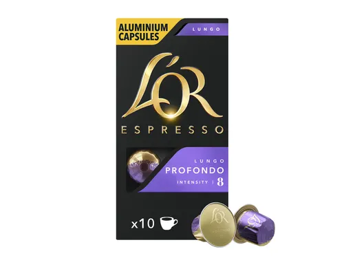 Koffiecups L'Or espresso Lungo Profondo 10 stuks