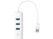 Adaptateur UE330 USB/ Ethernet Gigabit avec Hub 3 ports USB 3.0 blanc