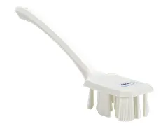 UST 4196-5 afwasborstel harde vezels, wit, lange steel, 70x395mm