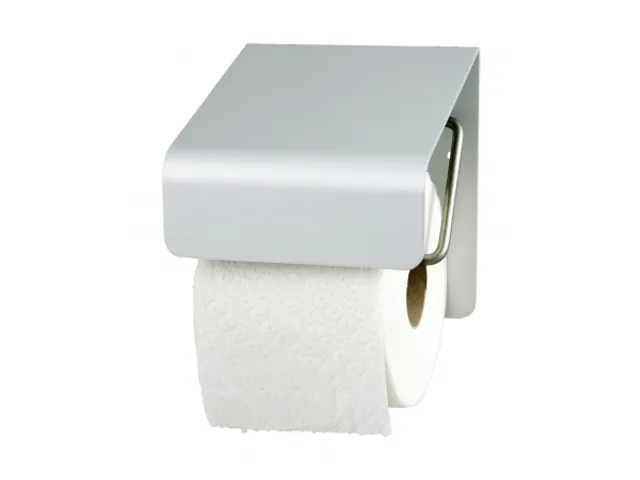 Toiletrolhouder 1 rol Aluminium