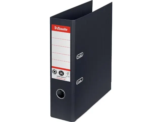 Esselte No.1 Ordner 75mm Zwart 100% Gerecycled karton