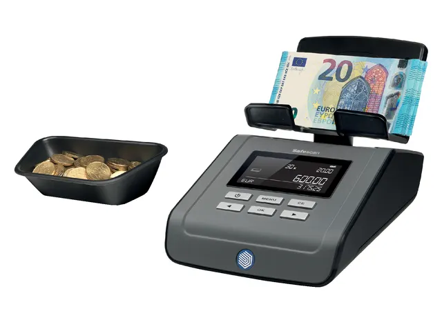 Geldtelweegschaal Safescan 6165 Zwart