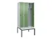 locker voor scheiding van kleding,HxBxD 2120x900x815mm,3vak