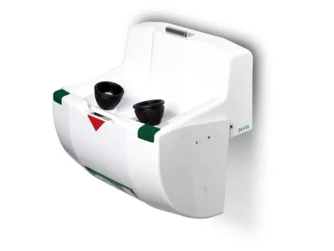 Oogdouche Bekken M. Deksel Schroefdraad 3/8 Buiten Abs Kunststof