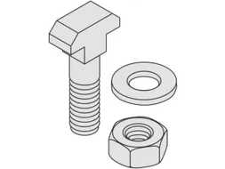 Montage-Set Met 50Speciale Schroeven Rails En Moeren