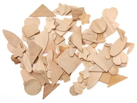 Mengeling Stuk Hout, Set Van 100 Stuks