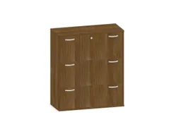 hangmappenkast 1150x1000x430mm 3hangmappenframes Noten
