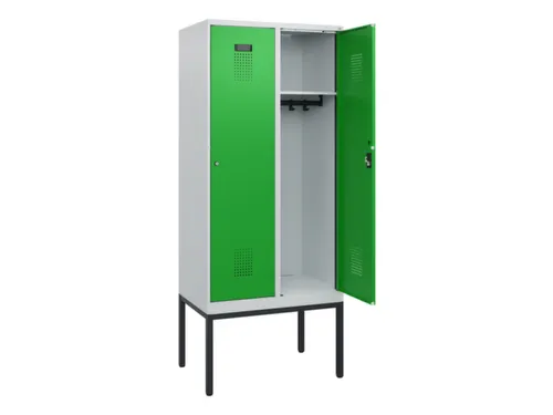 schoollocker,HxBxD 1950x800x500mm,2vak,vak B 400mm,cil.-slot