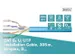 CAT 6A U-UTP installatiekabel 500MHz Dca AWG 23/1 305m Haspel Sx Blauw