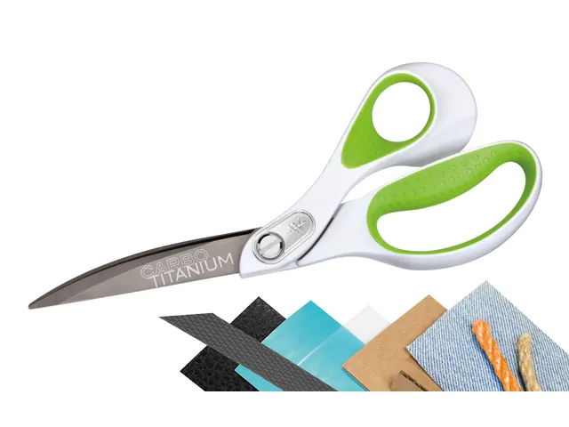 Schaar Westcott 24 cm Carbo Titanium RVS op blister