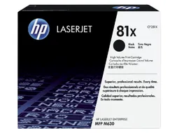 HP 81X Toner CF281X Zwart 25000 Pagina’s Origineel