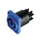 Neutrik - Powercon, 3-Polig Chassisdeel, Blauw, Bekrachtigd / Voedings