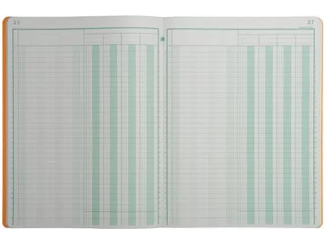 Registers 32 X 25 Cm 4 Kolommen Op 1 Bladzijde