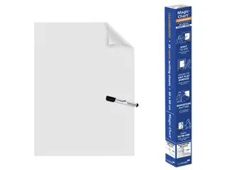 Legamaster Magic-Chart Clearboard Folie 60x80cm Transparant 25 vel - 1