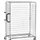 Achterwand L x H 650 x 1225 mm - toebehoren - 28RW10