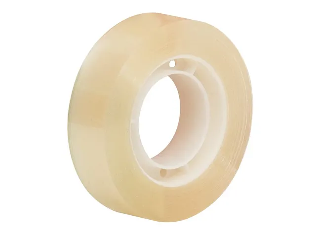 Q-connect plakband transparant PP 15mmx33m