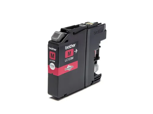 Inktcartridge Brother LC-123M rood