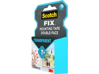 Plaktape 3m Scotch Montage 19mmx1.5m Transparant 2z - 6