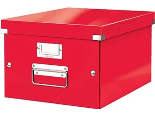 WOW opbergdoos Click & Store ft M rood - 2