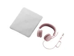 Logitech Bedrade USB Headset Teams Zone Wired 2 for Business Roze