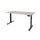 Dextro Plus Zit-sta Bureau Elektrisch 140x80 Lindberg Eiken 25mm Zwart