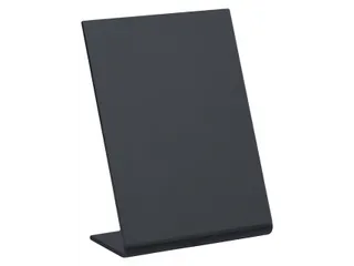 Krijtbord Securit A7 L-Bord Verticaal zwart 5 stuks - 2